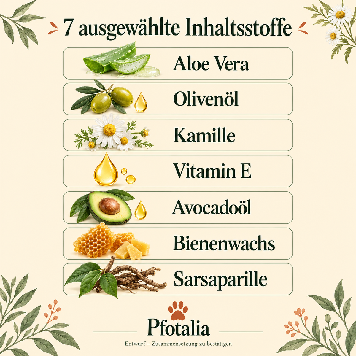 Pfotalia PfotenSchutz™ – Naturbalsam für Hunde zur Pfoten- & Nasenpflege